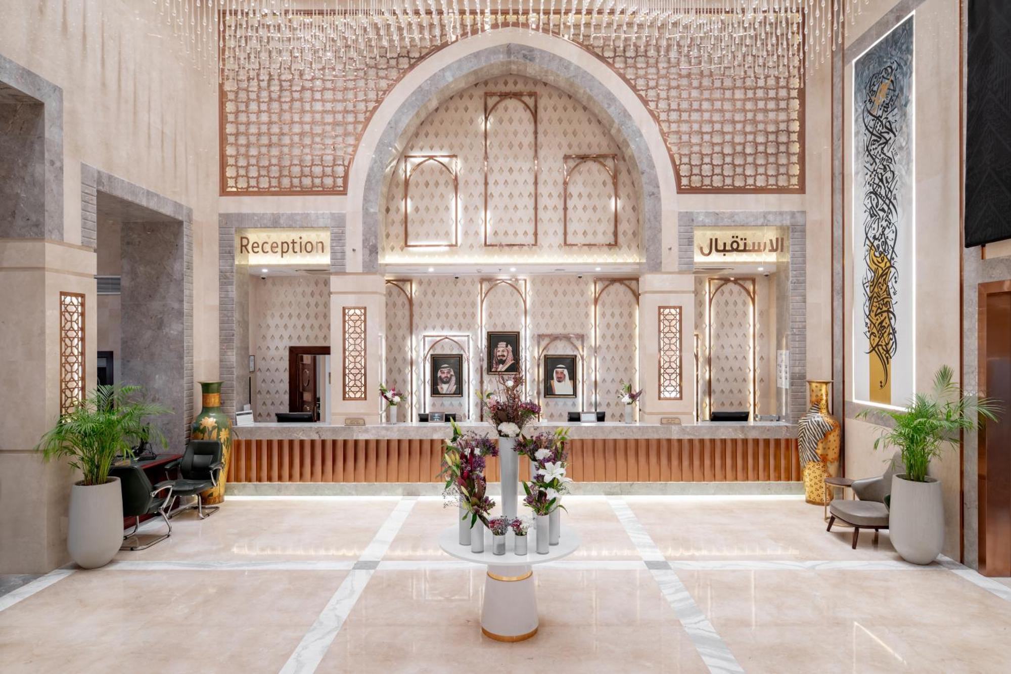 Dar Aleiman Al Haram Otel Medine Dış mekan fotoğraf Reception